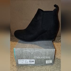 Wedge booties